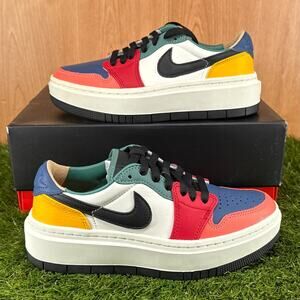 Jordan 1 Elevate Low SE Multi-Color Sneakers DX3951-100 Women’s 5.5 / Men's 4